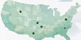 Map showing inactive wells across US